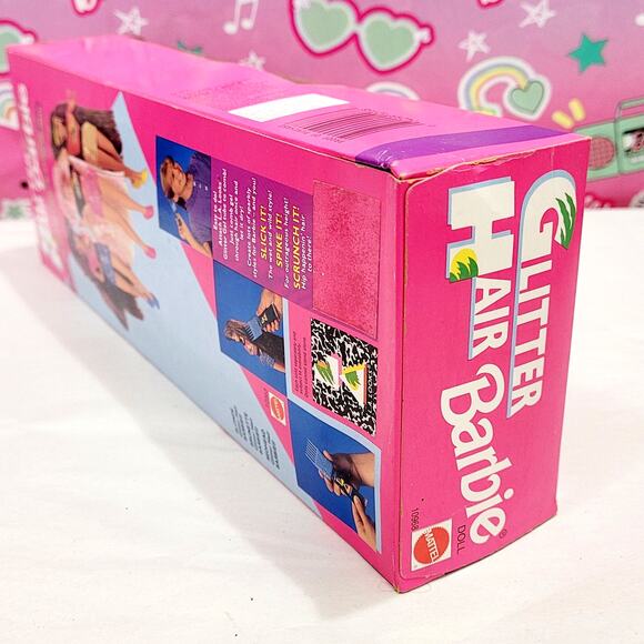 Glitter Hair Barbie Doll Super Long Redhead Hair #10968 NRFB Vintage 1993 - Picture 9 of 9